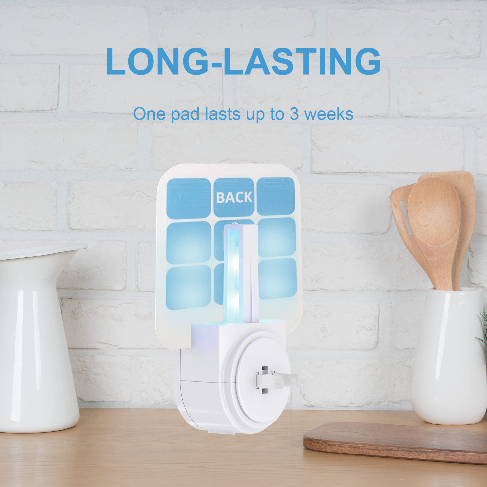 Long-lasting glue card ready for up to three weeks