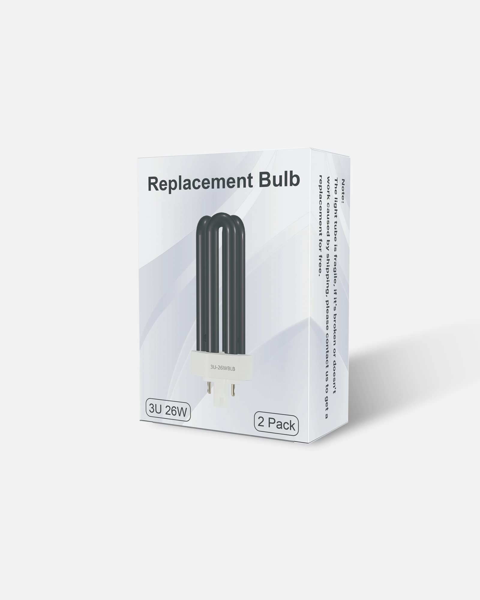 Dichroma packaging protects bulbs during shipping and handling.