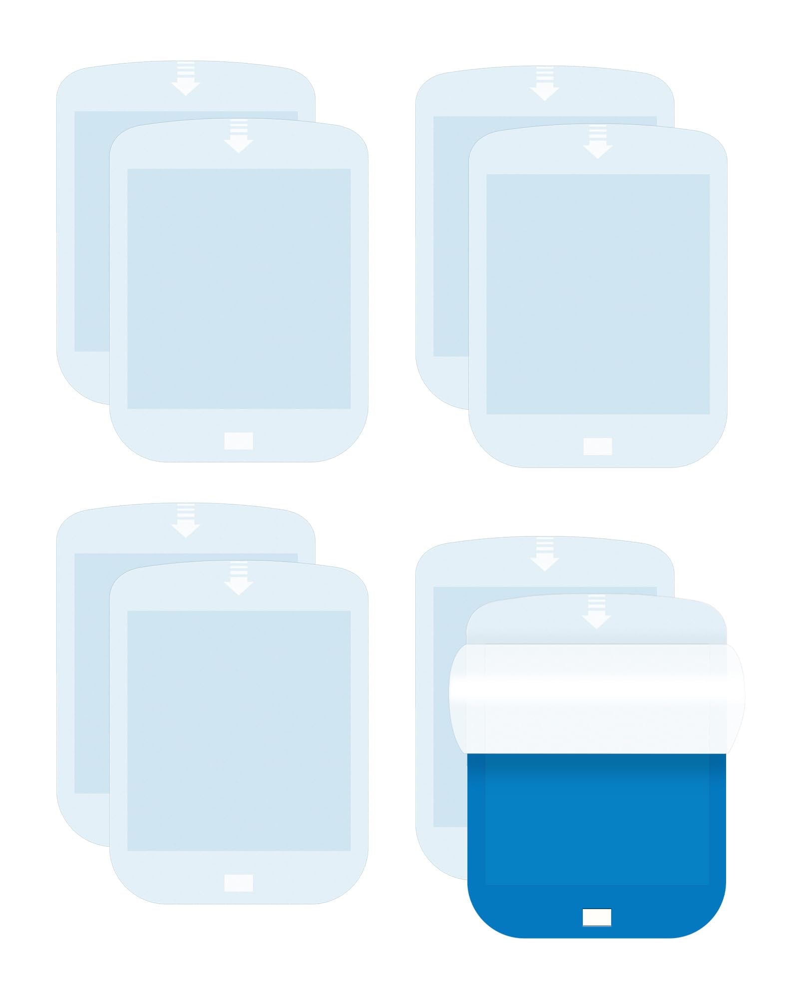 Dichroma refill cards for blue light plug-in traps enable simple compatibility and quick setup.