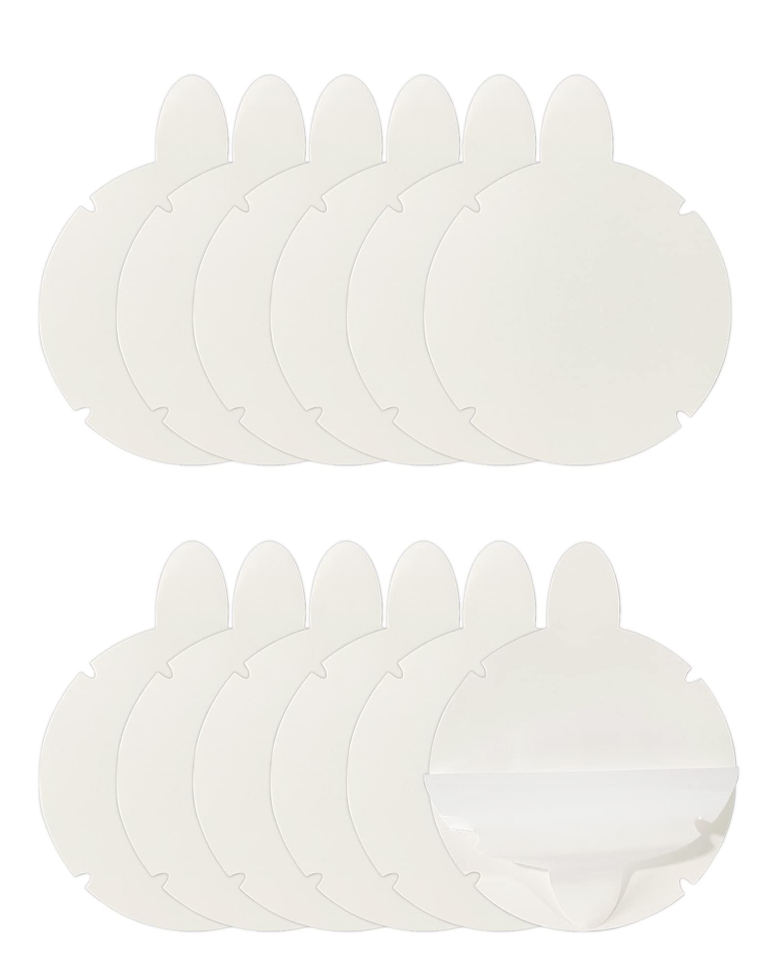 Dichroma refill glue boards pack featuring 12 sticky pads for indoor traps, capturing pests effectively.