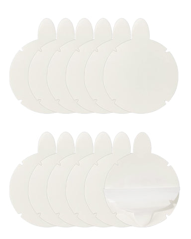 Dichroma refill glue boards pack featuring 12 sticky pads for indoor traps, capturing pests effectively.