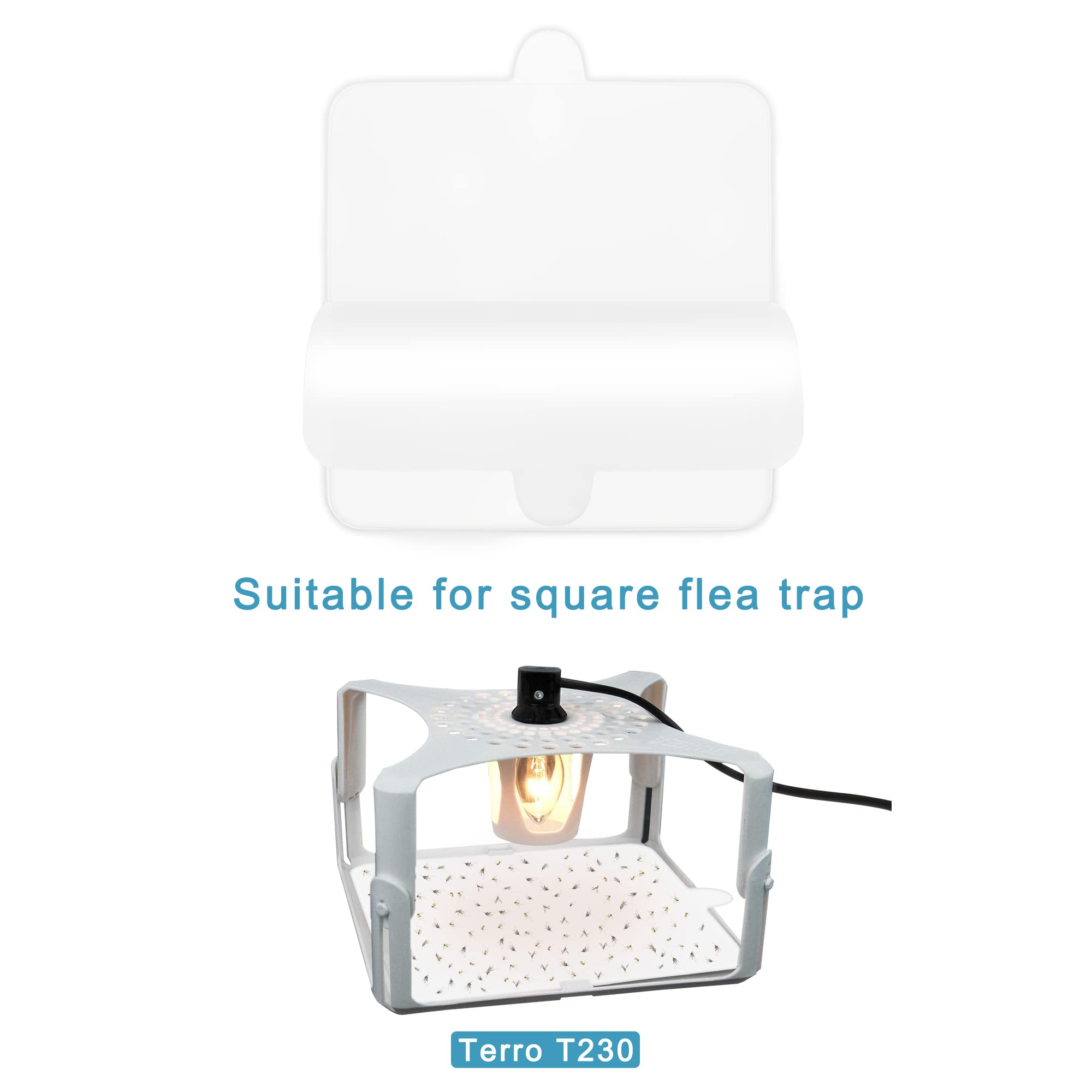 Dichroma 6-inch square glue boards fit Terro T230/T231 traps for seamless use.