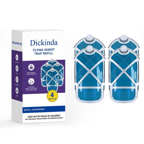 Dickinda 4-pack refill cartridges ready for M364 traps, quick replacement