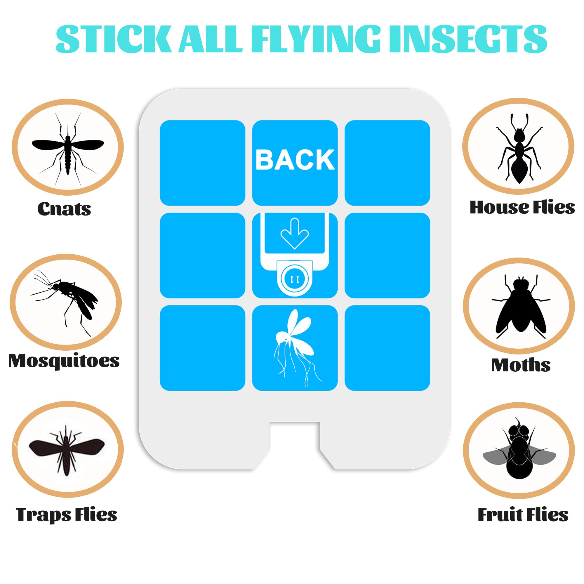 Dickinda Saferr Home SH503 refill glue card for easy maintenance