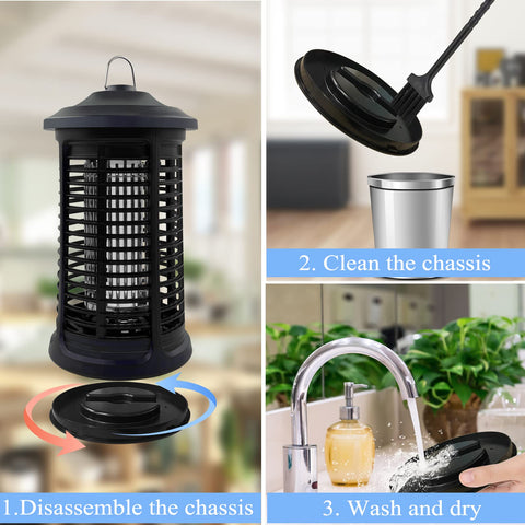 Dickinda waterproof mosquito killer performs in rain or shine.