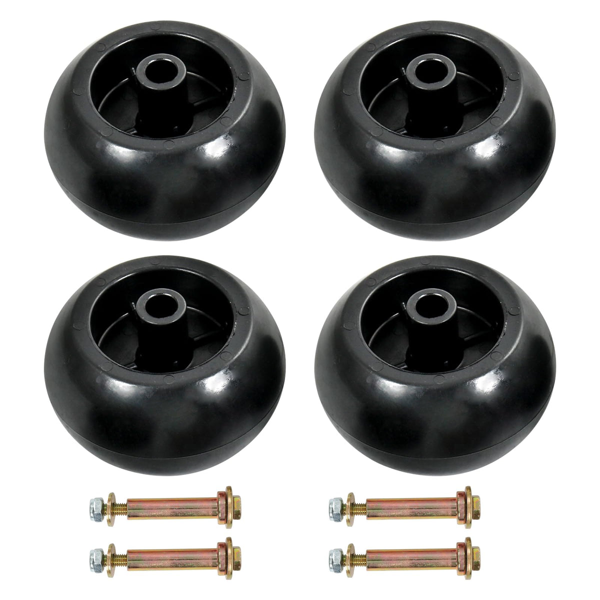 DICMIC anti scalp deck wheel kit for Bad Boy fit improves mowing stability