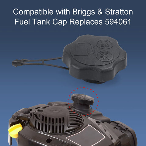DICMIC quality assurance cap 594061 for reliable mower refueling.