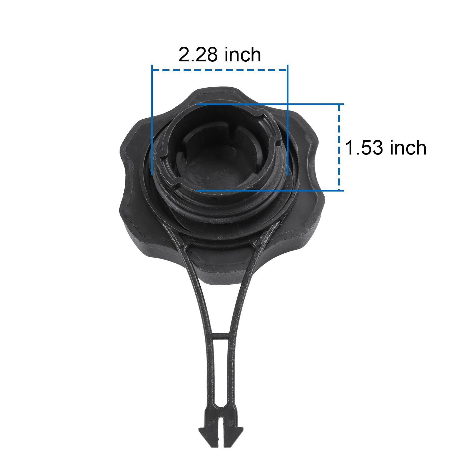 DICMIC cap for Toro Craftsman lawn mowers ensures smooth refueling.