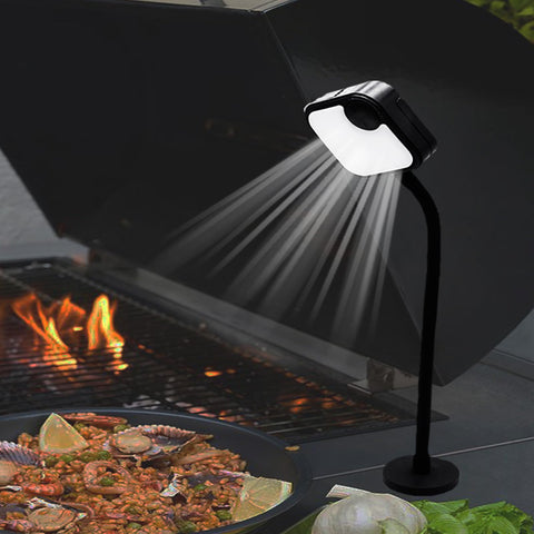 Dicross BBQ Grill Light with magnetic base provides secure grill illumination