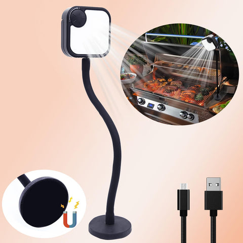 Dicross grill light suits garage, camping, and more with bright lighting