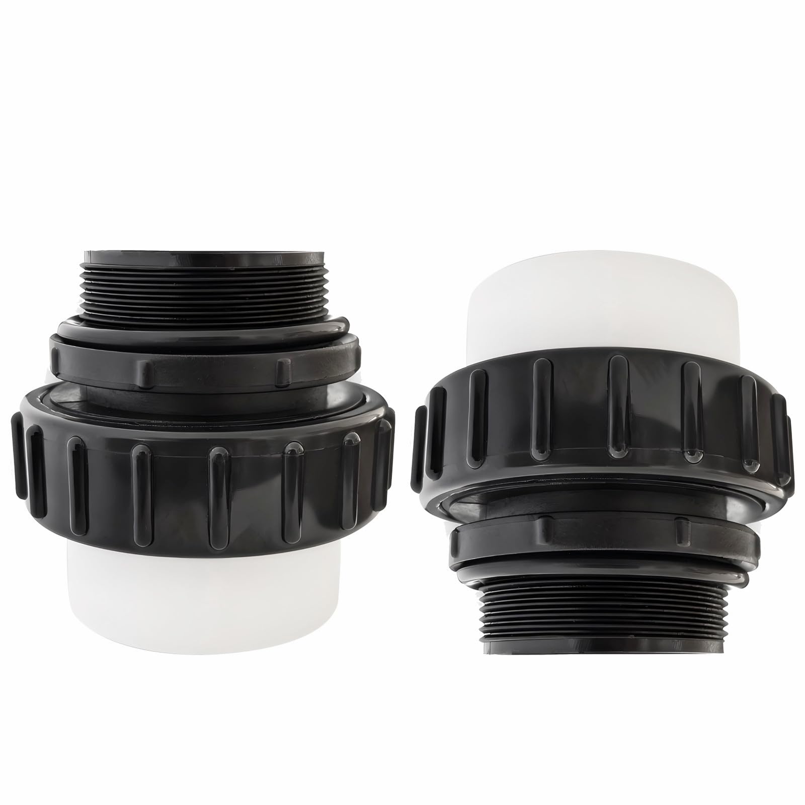 Dicsley inground pool fittings with robust union for long-term use