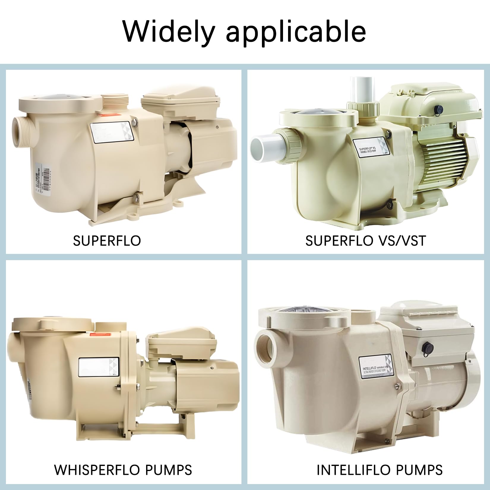 Dicsley PVC union compatible with Pentair pumps for seamless fit