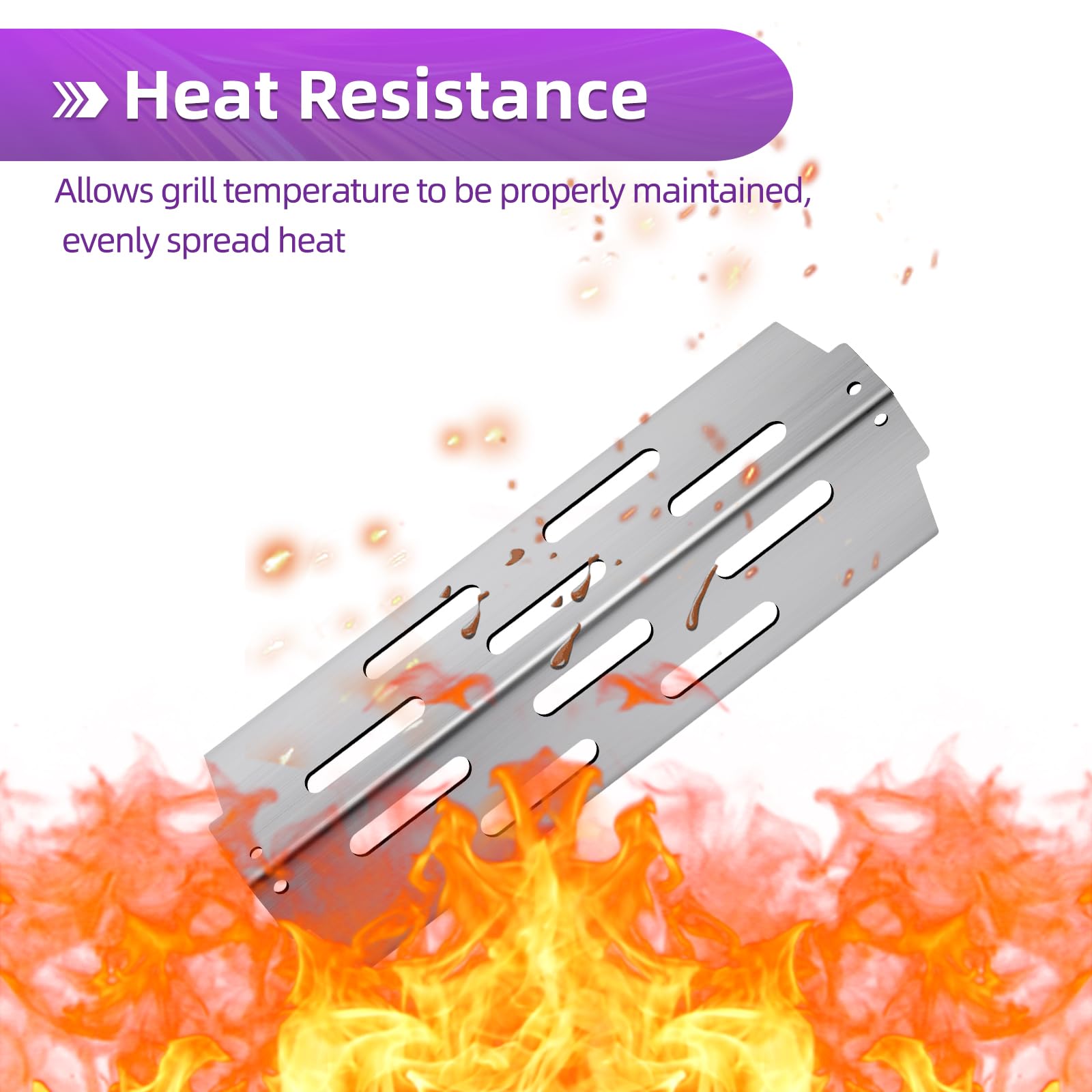 Dictirdy components deliver even heat distribution for consistent cooking
