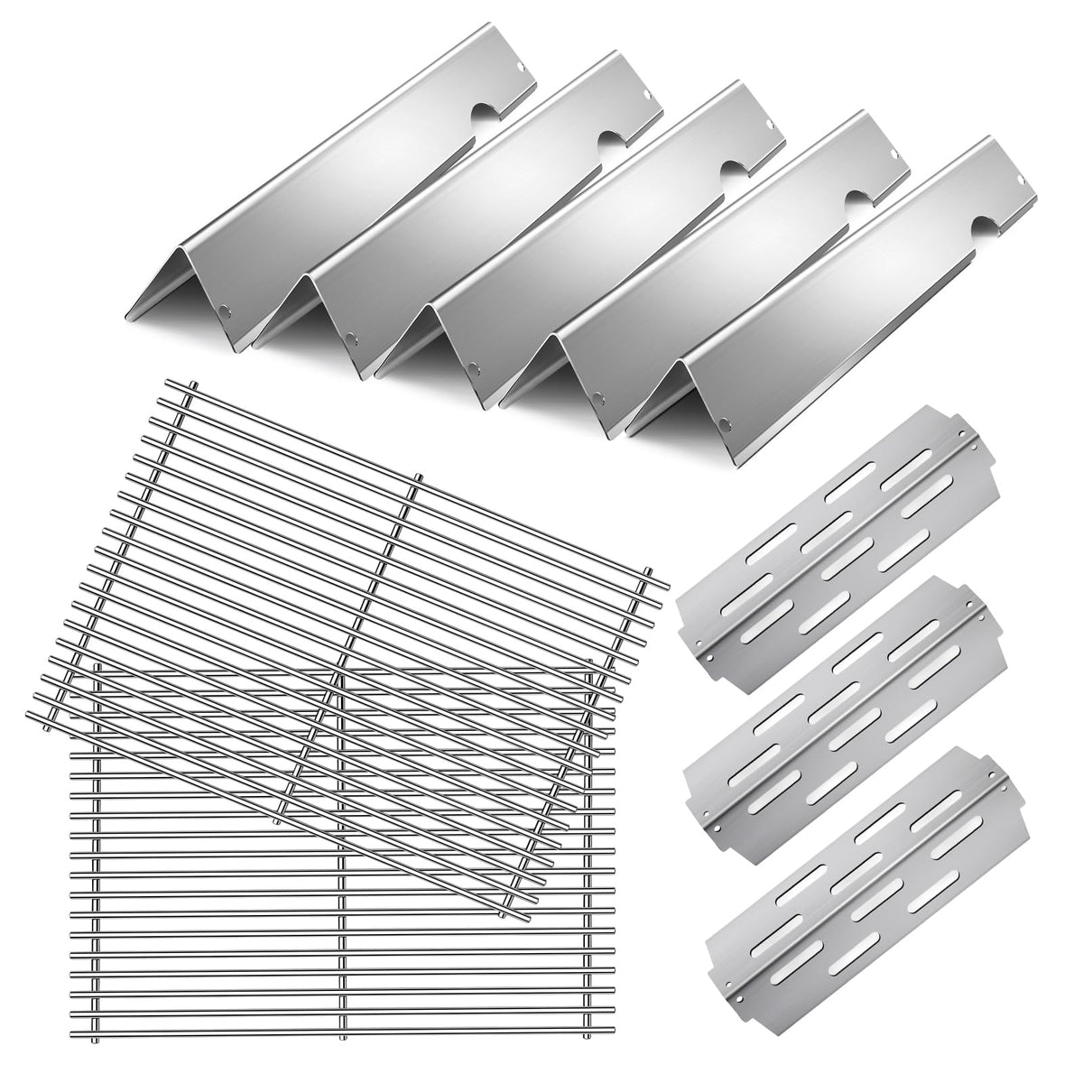 Dictirdy grill grate for Genesis II, even heat across the cooking surface