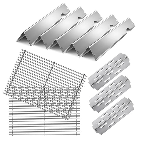 Dictirdy grill grate for Genesis II, even heat across the cooking surface