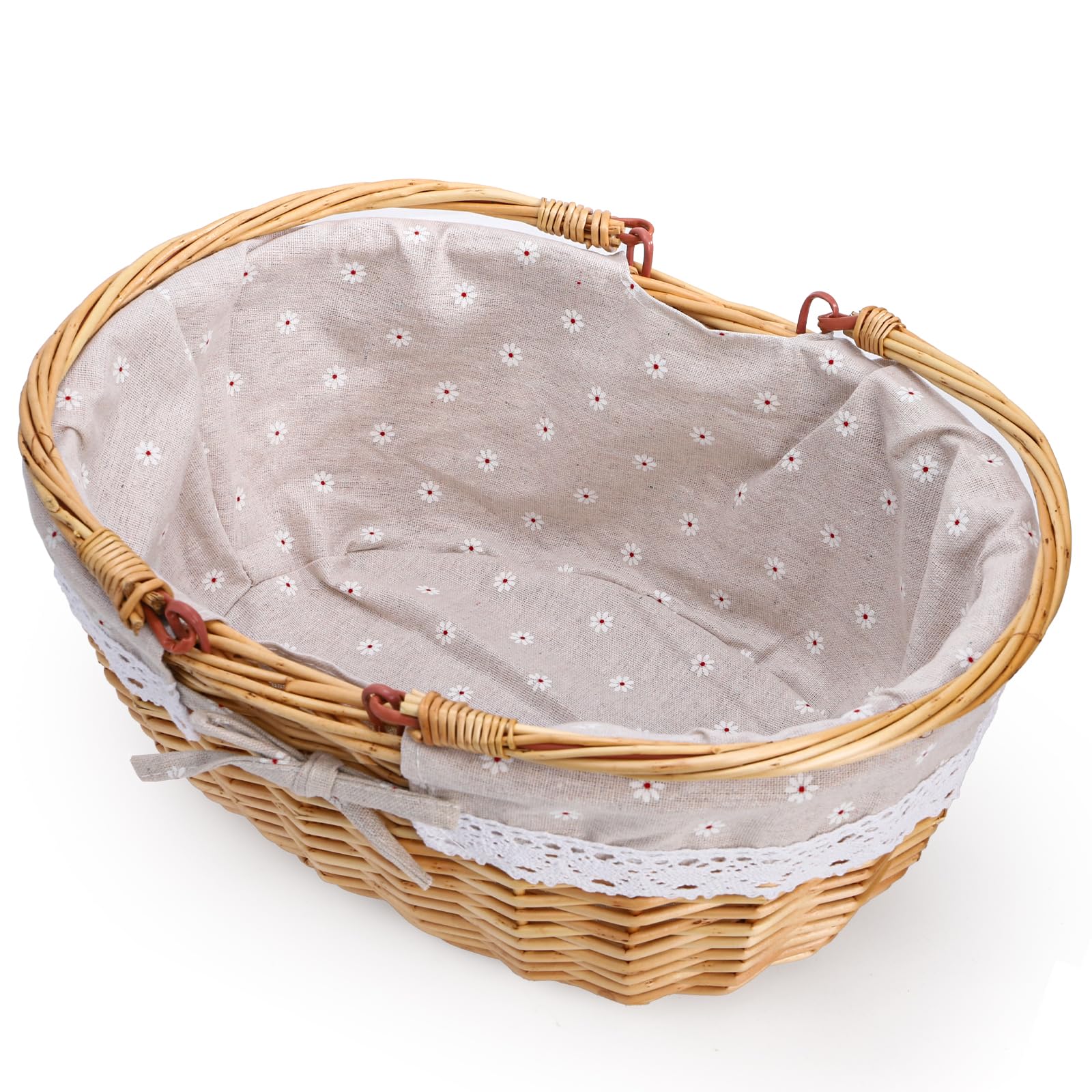Dicunoy garden basket ready for flowers and vegetables
