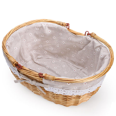 Dicunoy garden basket ready for flowers and vegetables