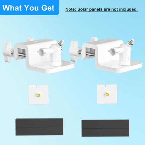 Didalo packaging includes two mounts with warranty and support