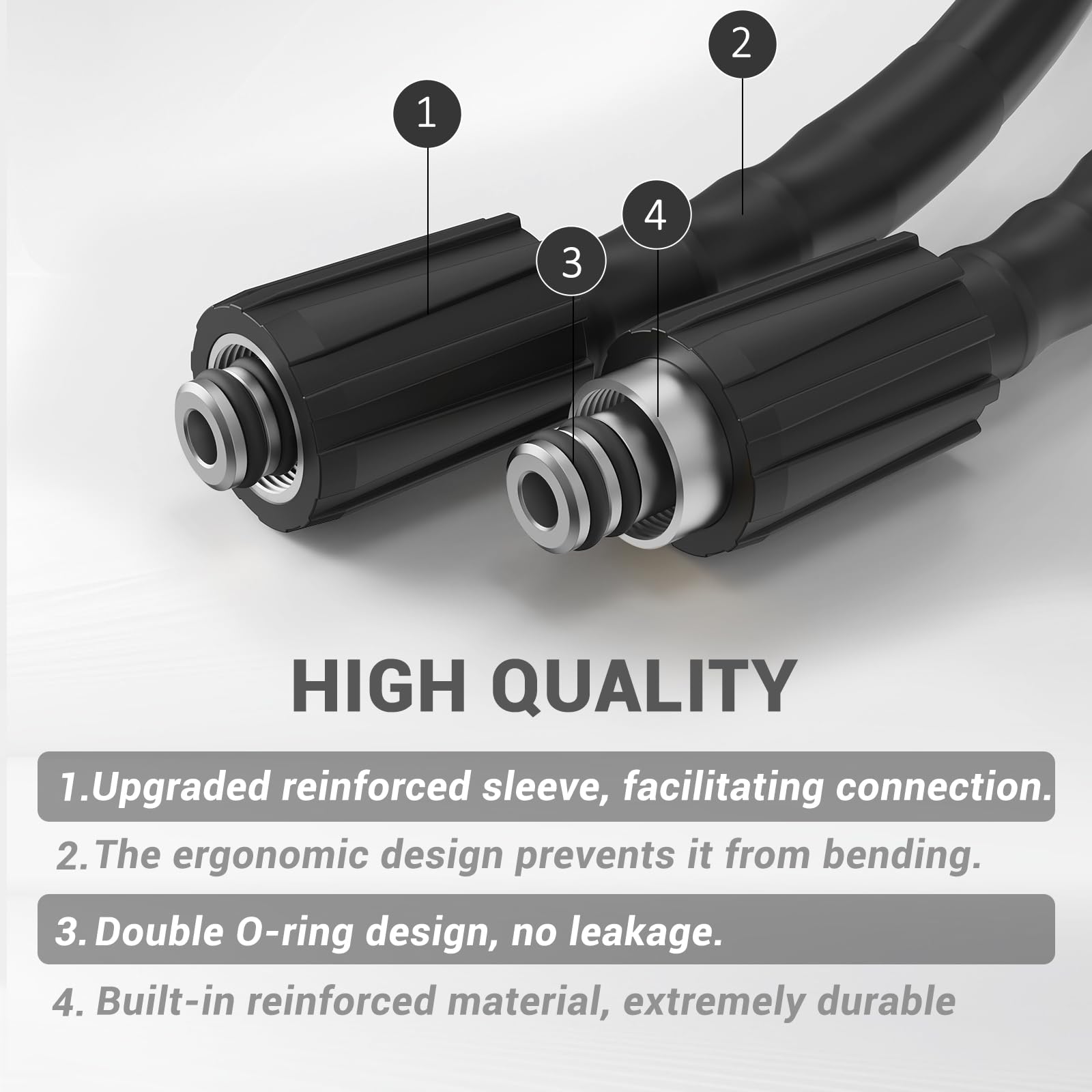 DidiWash 3/8 quick-connect kit for fast setup