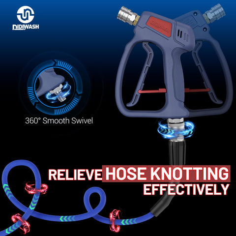 DiDiWash easy pull trigger reduces hand strain for extended washing sessions