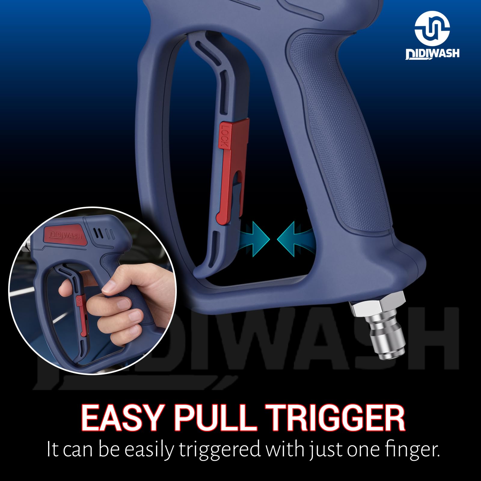 DiDiWash quick connect hose kit keeps setup simple and fast