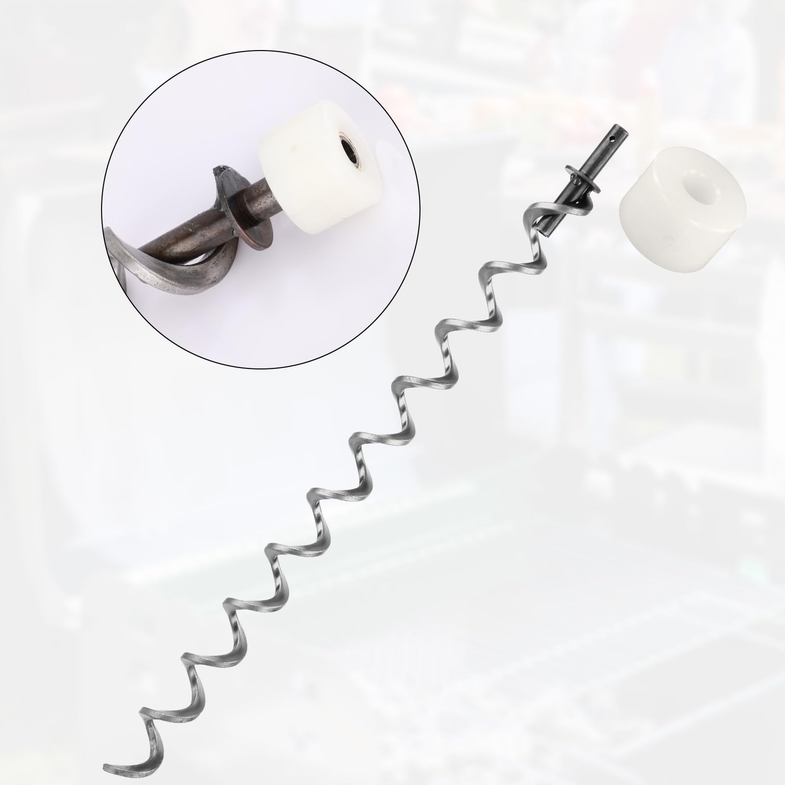 Diegimr auger push rod included for efficient fuel feeding