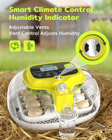 DIGOAKO incubator auto-turner enables hands-off egg rotation for steady hatch prep.