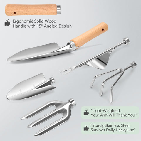 DIGOAKO stainless steel pruning shears for precise cuts