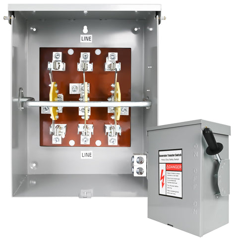 Digowers 200-Amp transfer switch outdoor enclosure for reliable home power