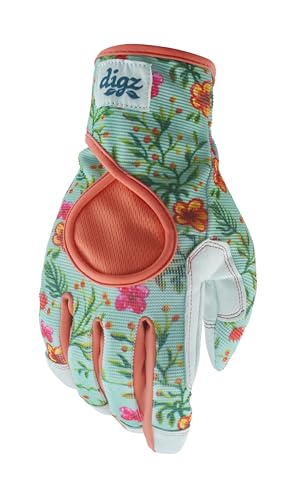 DIGZ gloves reinforced wear points for durable gardening sessions