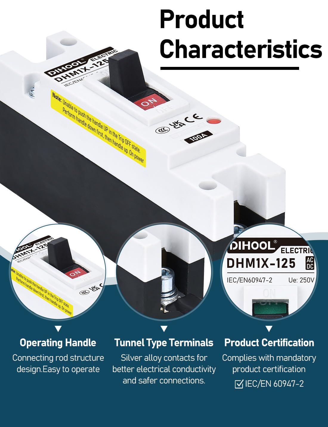 DIHOOL suitable for DC applications such as PV, UPS, battery, and data centers.
