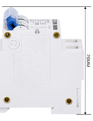 DIHOOL compact enclosure 54x80x75 mm fits 35 mm DIN rail