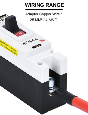 DIHOOL 25kA short-circuit breaking capacity supports demanding DC circuits.