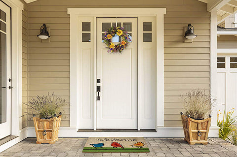 DII entrance mat designed for entryways and porches, promoting cleaner shoes