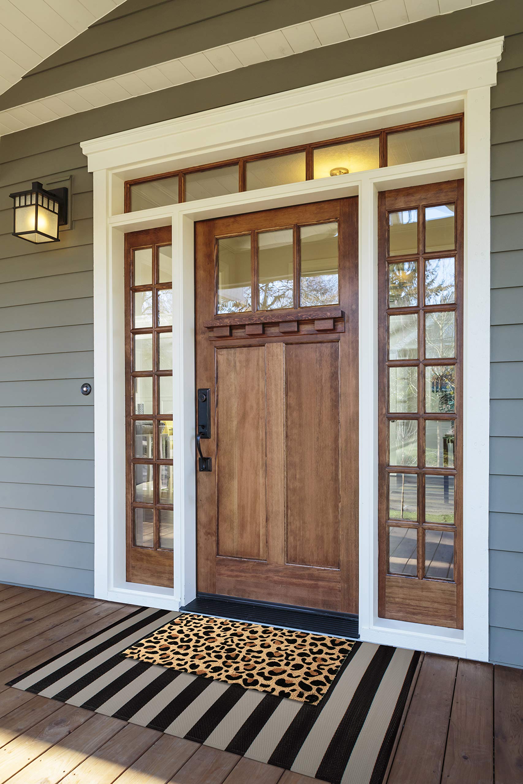 DII doormat suitable for indoor and outdoor entrance use in high-traffic areas.