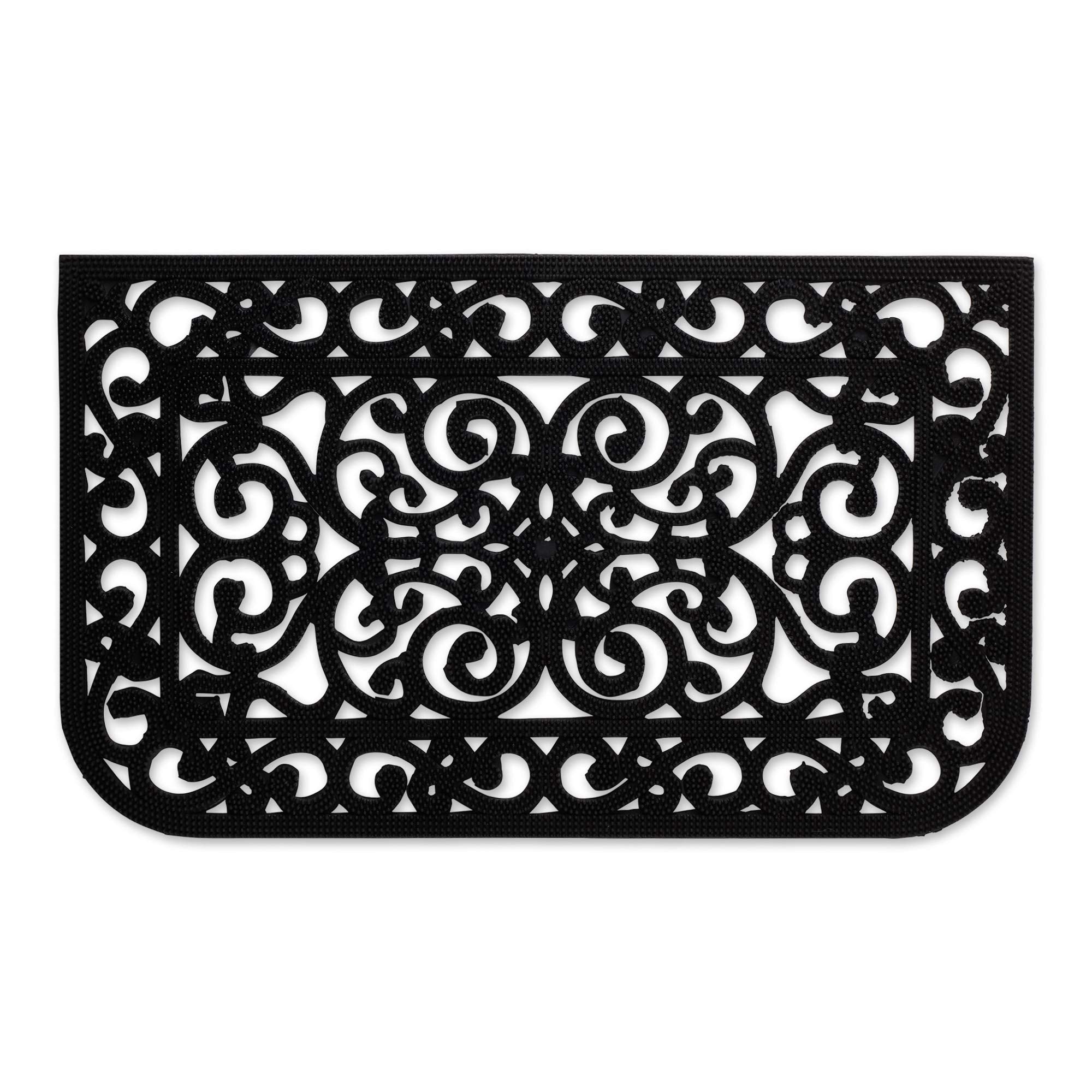 DII rubber doormat front door with all-weather durability and strong grip.