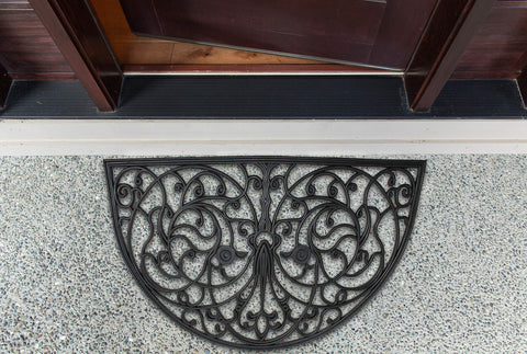 DII doormat for back porch or garage keeps debris outside