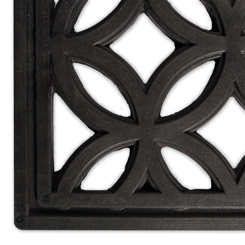DII rubber doormat easy-clean surface, keeps maintenance simple
