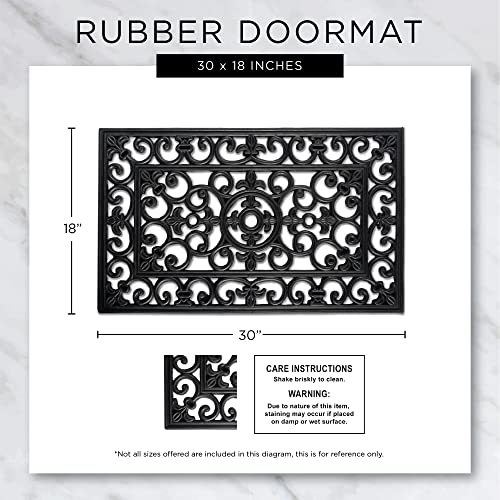 DII nonslip doormat provides stable footing for safe entry