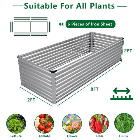 DIIYIV garden bed side view showcases ample growing space for herbs and small fruit plants.