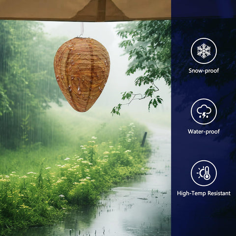Diimoy nest with rope and metal supports for easy outdoor installation