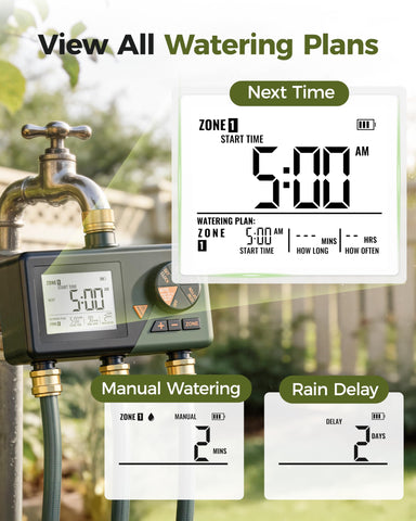 Diivoo Brass timer display closeup showing large digits for quick setup
