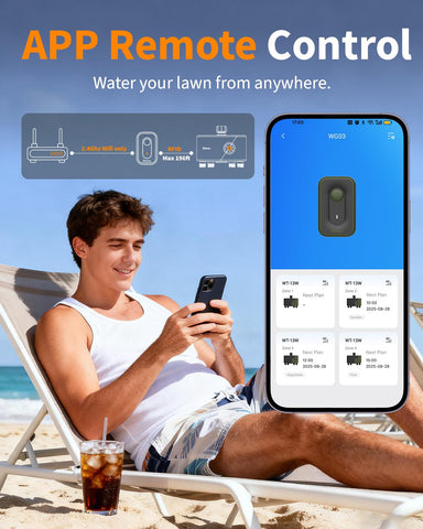 Diivoo wifi app control screen on a smartphone