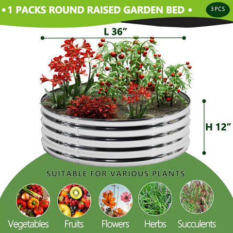 DIIYIV three-beds layout in garden ready for diverse planting options.