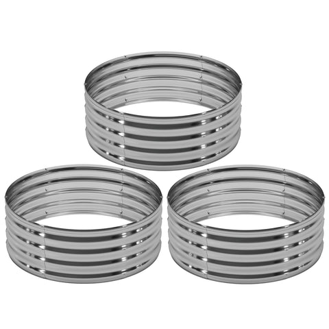 DIIYIV galvanized raised bed assembly for durable outdoor gardening