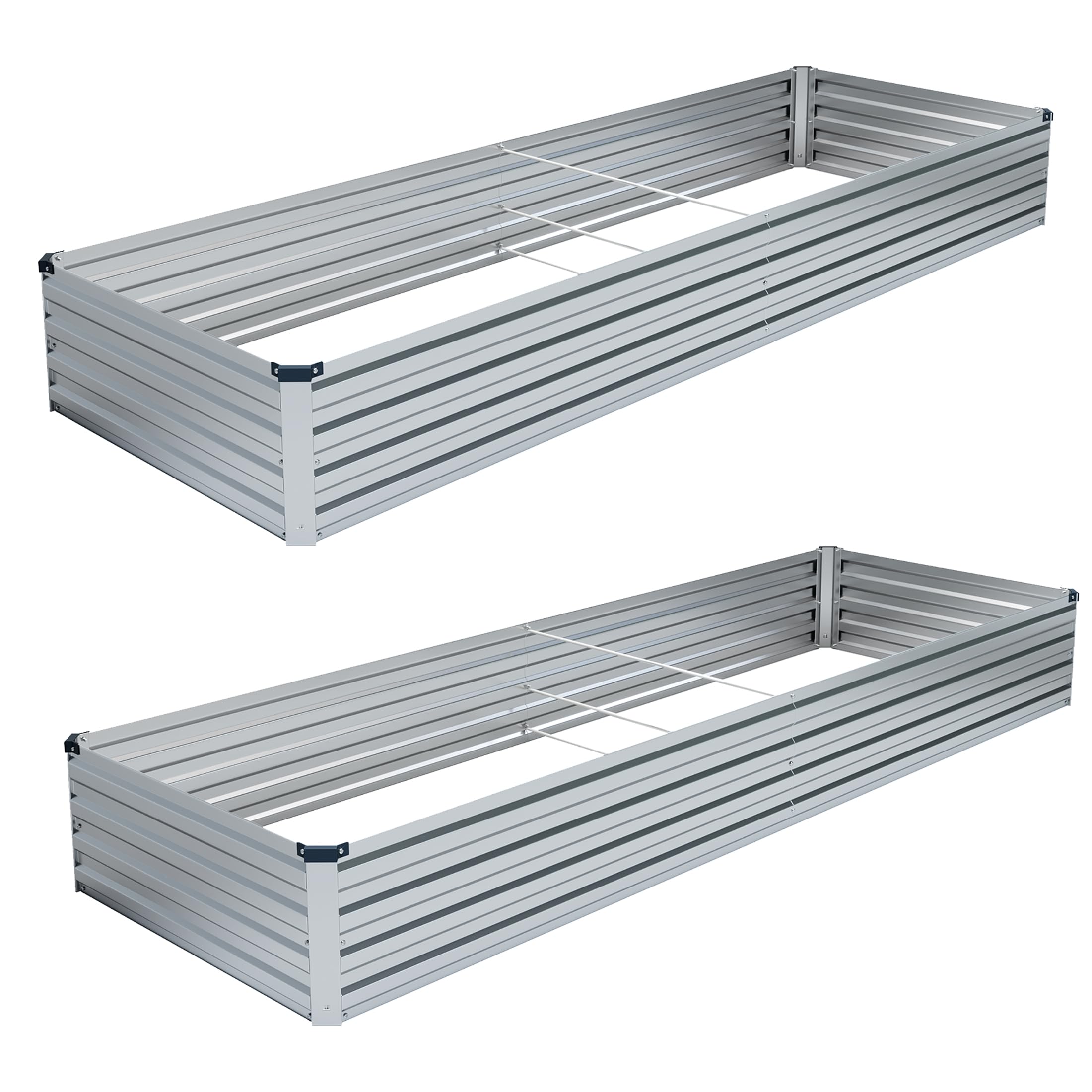DIIYIV raised garden bed assembly shown for quick outdoor setup.