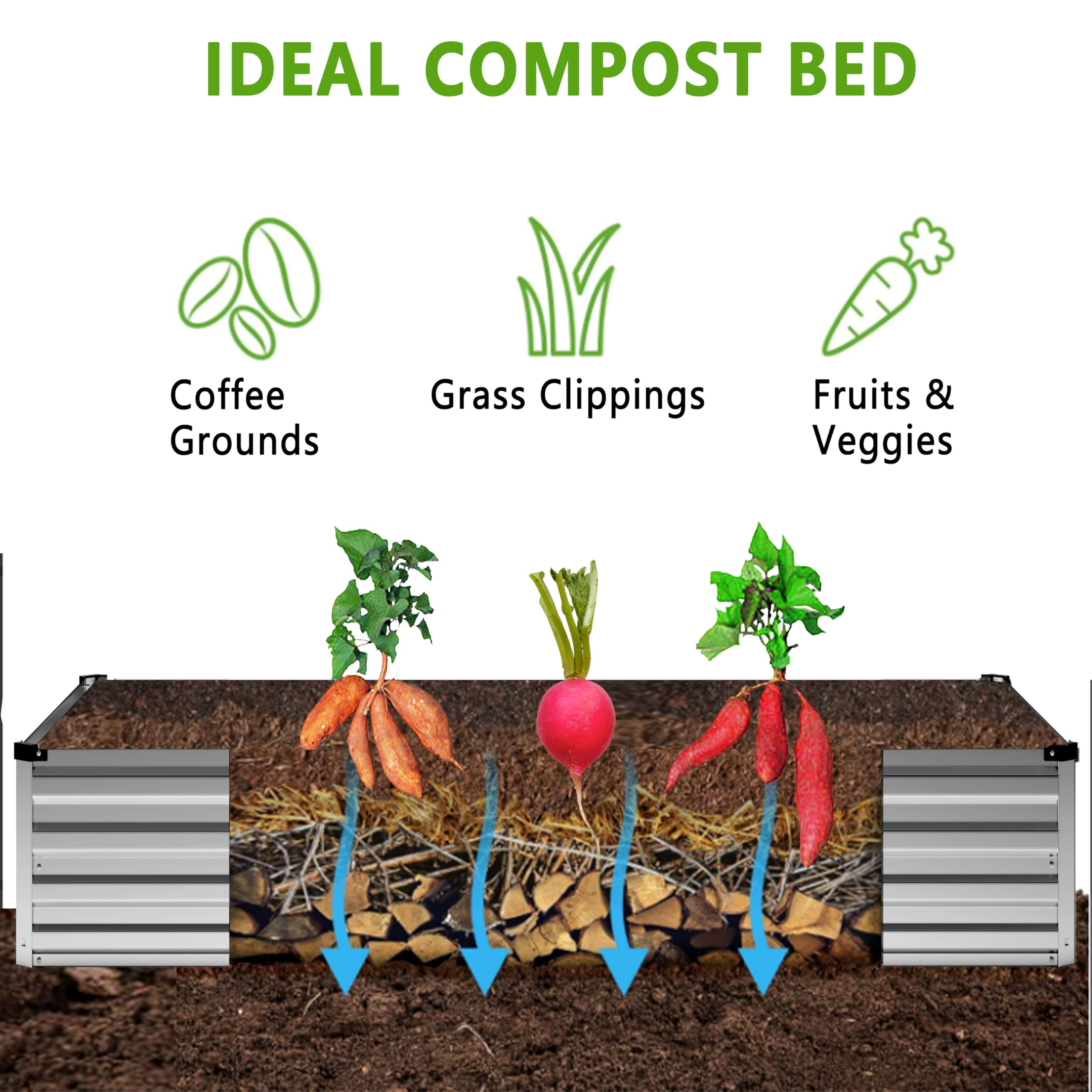DIIYIV safe corner pads protect fingers during garden setup.
