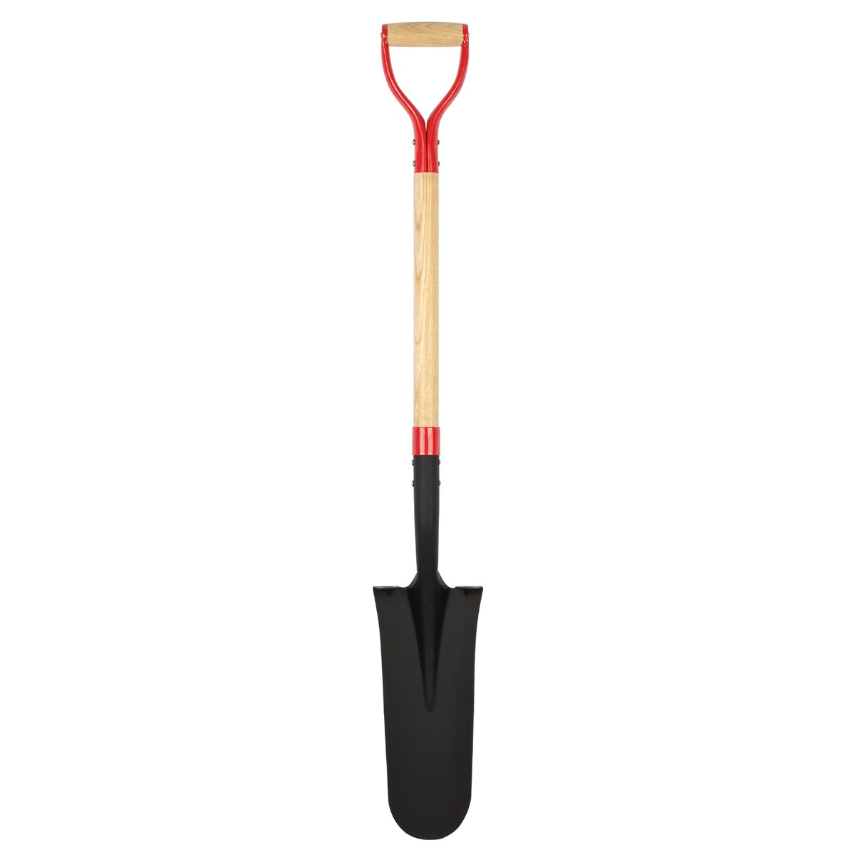 Dikuyeel Nohovu spade shovel digs into soil for deep planting