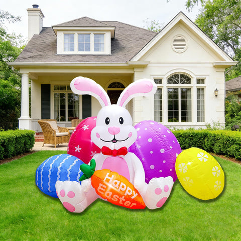DILENK outdoor-ready decoration with stakes and sandbags for stability