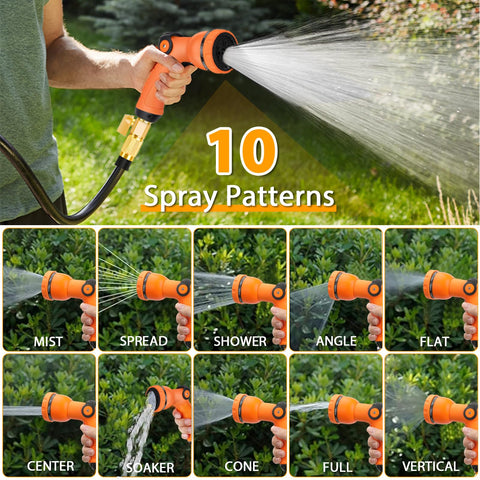 Dileogo premium ABS and rubber nozzle resists cold, heat, and wear during use.